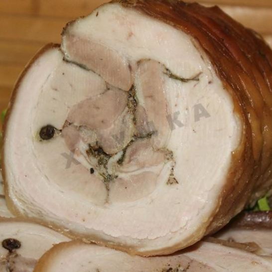 Рецепт подчеревка в рукаве запеченный в духовке по-украински