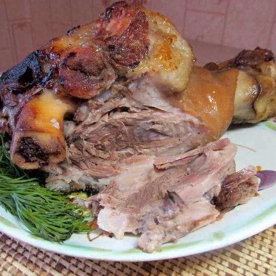 Рецепт свиной рульки в пиве запеченная в духовке