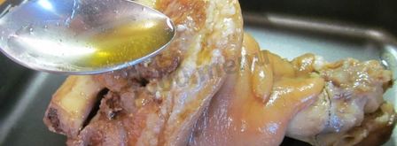 свиная рулька в пиве запеченная в духовке. Шаг 6