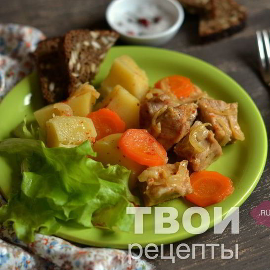 Рецепт свинины на пару