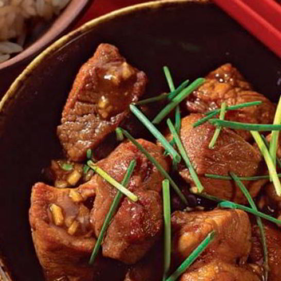 Рецепт свинины тушеной