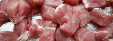 свинина в кисло-пряном соусе из ревеня. Шаг 2