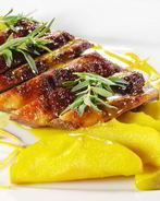 Свинина в кленовой глазури с яблоками