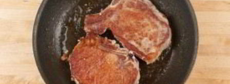 свиные отбивные с гарниром. Шаг 5