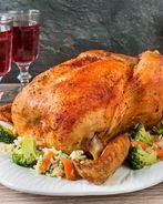 Запеченная курица в паприке