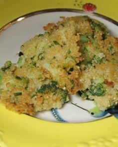 Биточки из брокколи и киноа с сыром