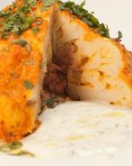 Фаршированная пряная цветная капуста