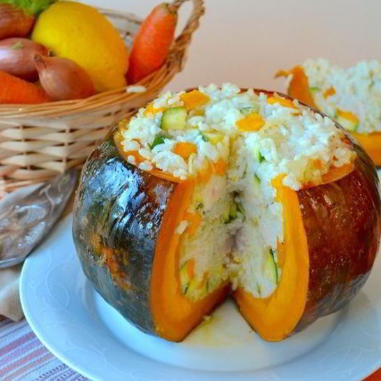 Рецепт фаршированной тыквы