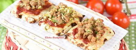 фаршированные конвертики из кабачков. Шаг 15