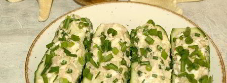 фаршированные огурцы. Шаг 8