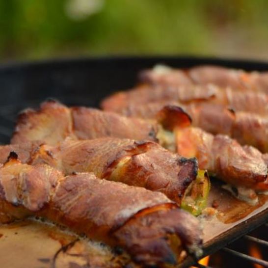 Рецепт фаршированных перцев чили, запеченные на гриле