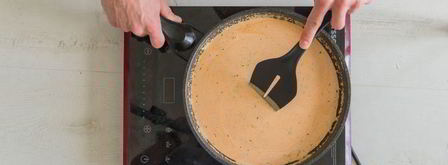 фаршированные перцы в сметанном соусе. Шаг 5