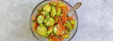 кабачки по-корейски с медом. Шаг 11