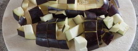 кабачки с баклажанами, помидорами и перцем. Шаг 4