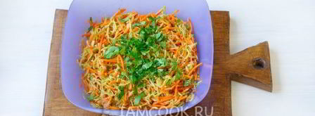 кабачки с морковью по-корейски. Шаг 12