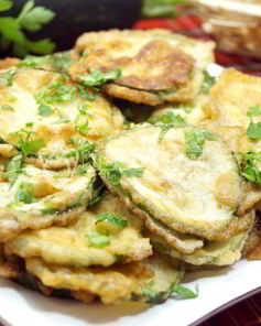 Кабачки в кляре на сковороде