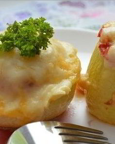 Кабачки, запеченные в микроволновке