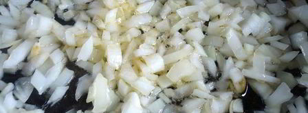 картофель, фаршированный с сырно-грибным соусом. Шаг 4