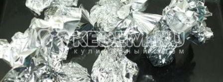 картофель запеченный в фольге. Шаг 3