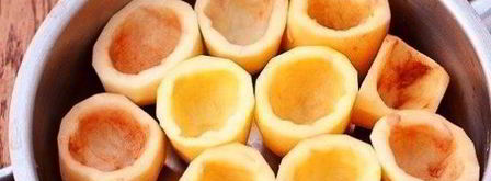 картошка, фаршированная фаршем. Шаг 2