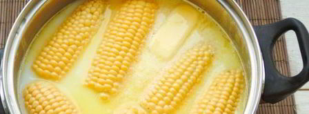 кукуруза, варенная с молоком и сливочным маслом. Шаг 12