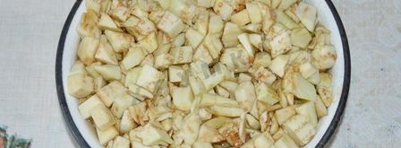 лодочки из баклажанов в духовке с фаршем. Шаг 3