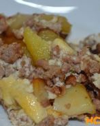 Мусака с картофелем и фаршем