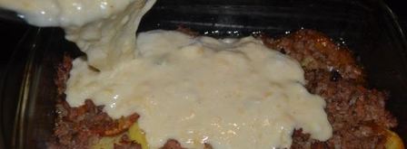 мусака с картофелем и фаршем. Шаг 22