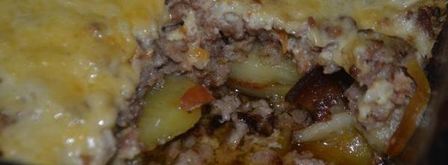 мусака с картофелем и фаршем. Шаг 25