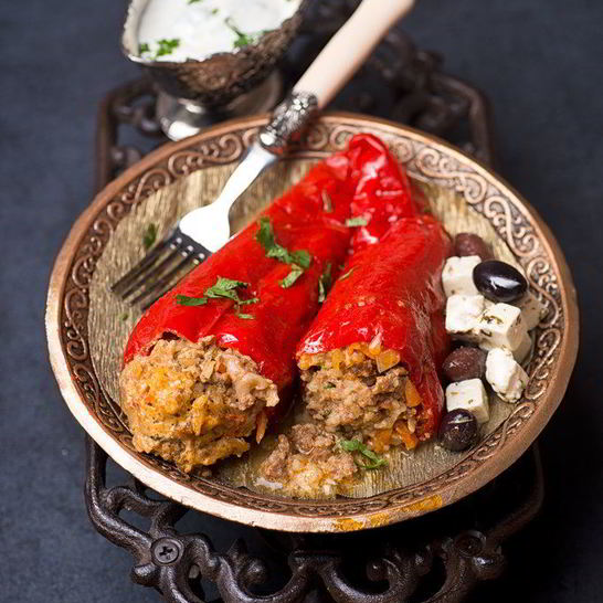 Рецепт перца, фаршированного бараниной