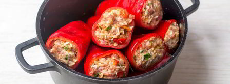 перец, фаршированный бараниной. Шаг 5