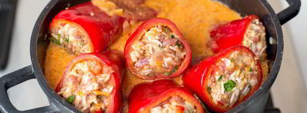 перец, фаршированный бараниной. Шаг 7