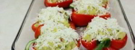 перец фаршированный картошкой. Шаг 5