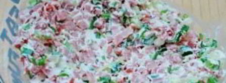 перец, фаршированный колбасой и сыром. Шаг 5