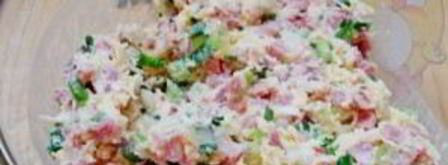 перец, фаршированный колбасой и сыром. Шаг 7