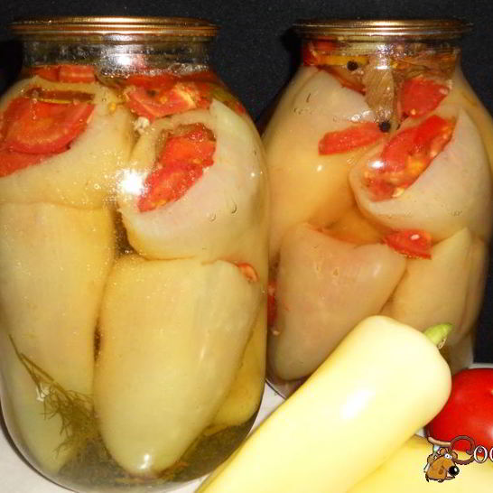 Рецепт перца фаршированного помидорами