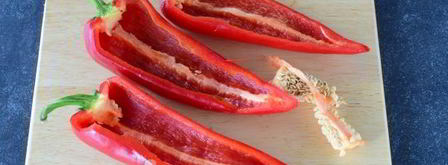 перец, фаршированный сыром. Шаг 5