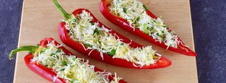 перец, фаршированный сыром. Шаг 9