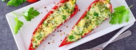 перец, фаршированный сыром. Шаг 11