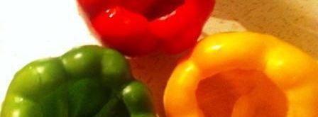 перец фаршированный творогом и шампиньонами. Шаг 2