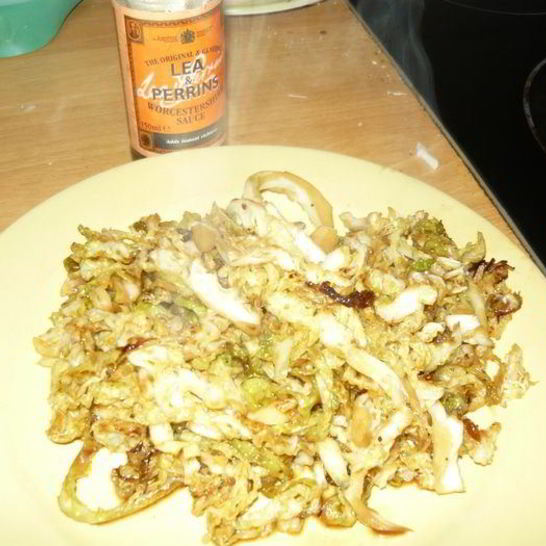 Рецепт савойской капусты с вустерским соусом