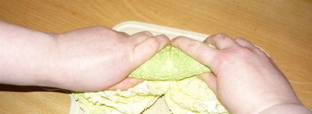 савойская капуста с вустерским соусом. Шаг 2