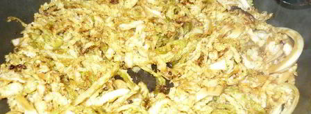 савойская капуста с вустерским соусом. Шаг 4