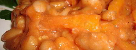 сладкая фасоль в томатном соусе. Шаг 2