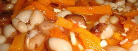 сладкая фасоль в томатном соусе. Шаг 4