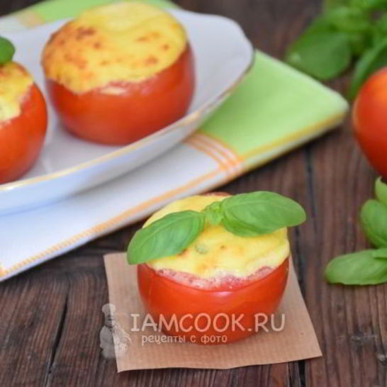 Рецепт томатов, запеченных с пармезаном