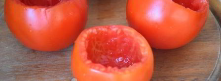 томаты, запеченные с пармезаном. Шаг 3