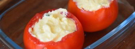 томаты, запеченные с пармезаном. Шаг 6