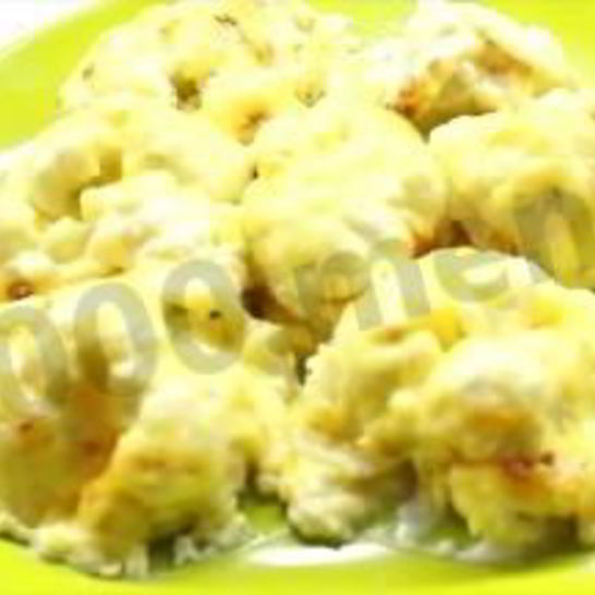 Рецепт цветной капусты под соусом бешамель