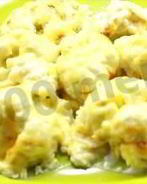 Цветная капуста под соусом бешамель